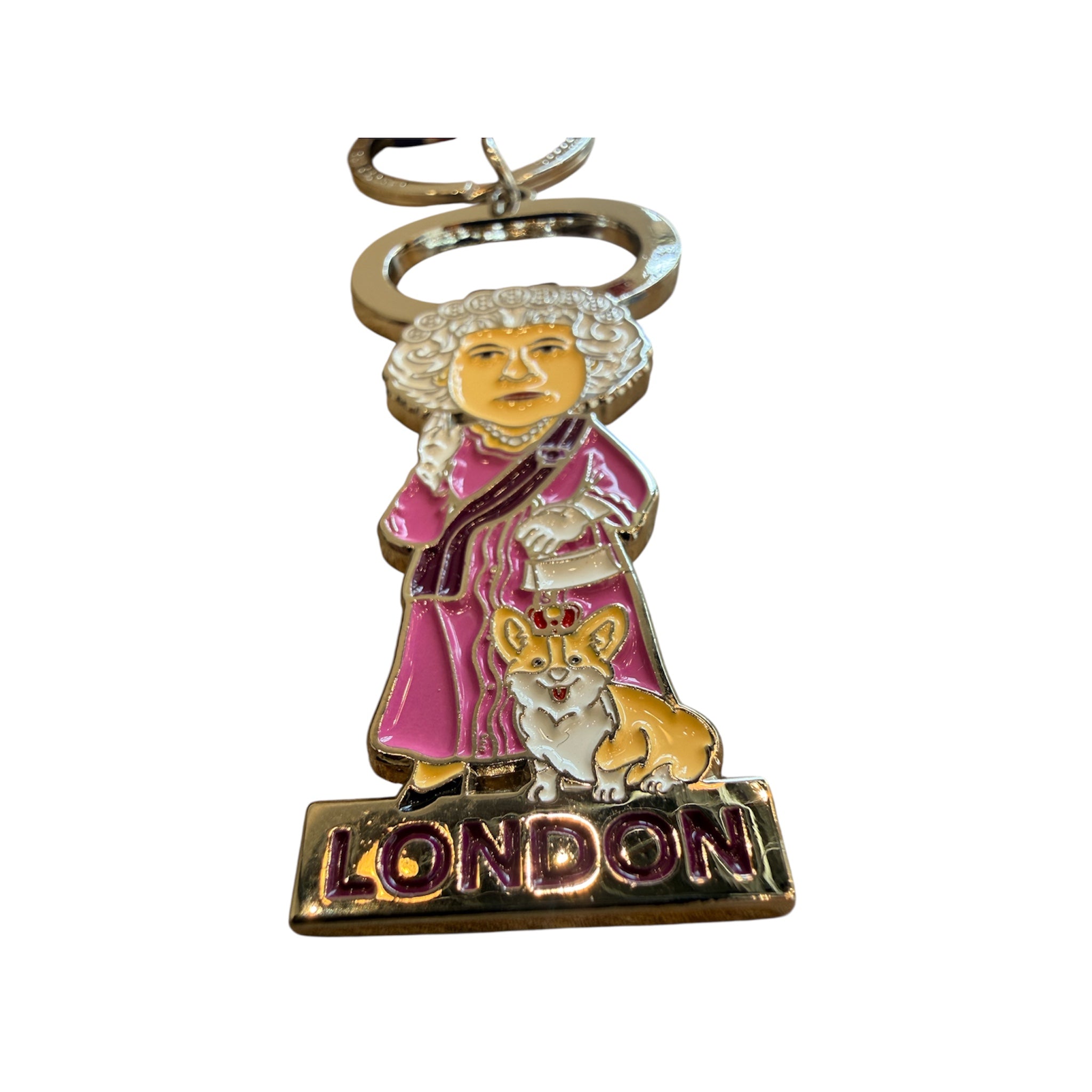Queen & Corgi Keychain Bottle Opener