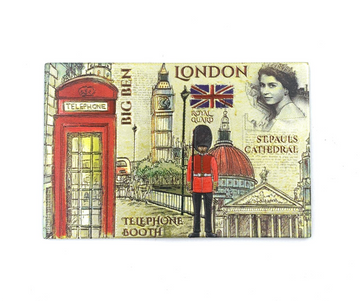 LONDON SHINY FOIL MAGNET M5